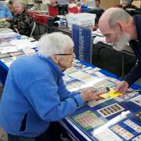 <p>The Norwalk Senior Center hosted the Norwalk Stamp Show Saturday.</p>