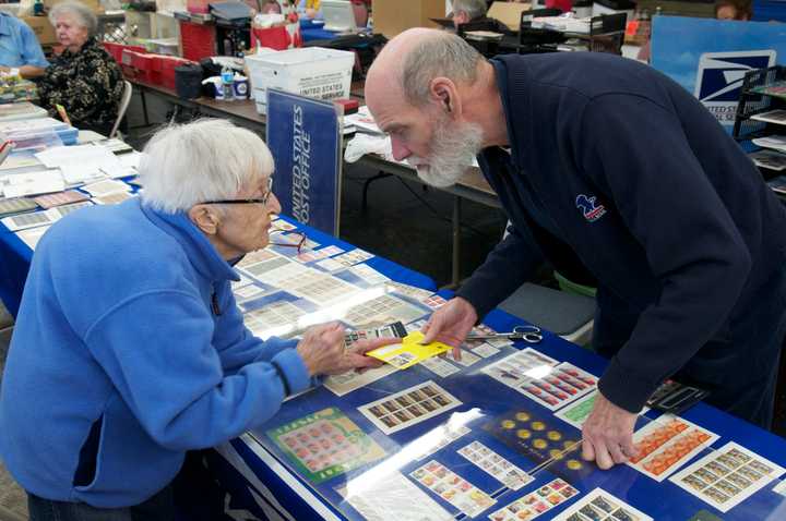 The Norwalk Senior Center hosted the Norwalk Stamp Show Saturday.