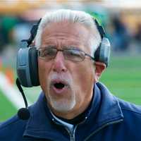 <p>Head Coach John Castellano barks instructions during Saturday&#x27;s game. </p>