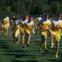 <p>The Clarkstown South High boys soccer team is looking for a winning season.</p>