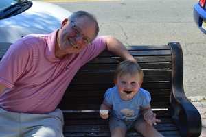 Ridgewood Man, Granddaughter Beat Heat With Glen Rock Ice Cream