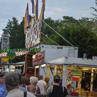 <p>Hundreds of people attended opening night</p>