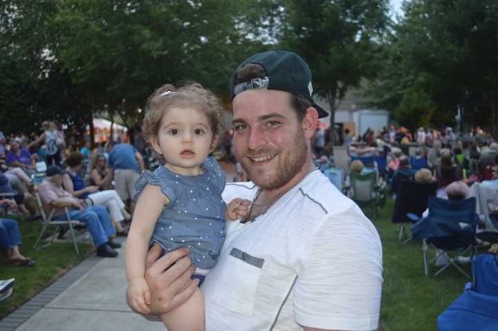 Lou Barone and his niece, Olivia