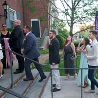 <p>Guests arriving at Thursday night&#x27;s GIFF Opening Night Party.</p>