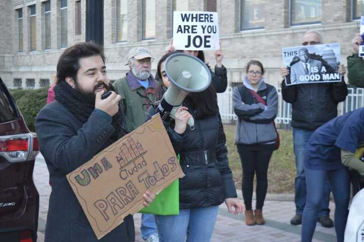 Protesters: Designate Bridgeport A Sanctuary For Immigrants, Refugees