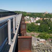 <p>Looking over the side of the Walkway.</p>