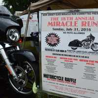 <p>A 2016 Harley Davidson was raffled off</p>