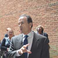 <p>Bridgeport Mayor Joe Ganim discusses plans to renovate the Majestic and Poli theaters downtown.</p>