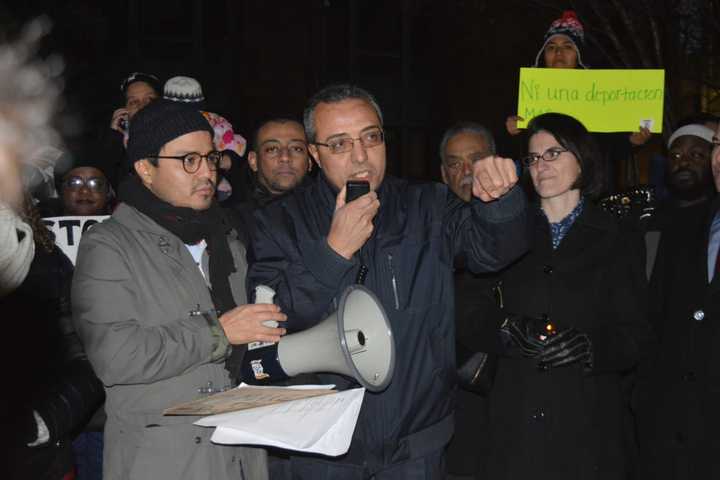 Bridgeport Crowd Vows 'Continuous Struggle' Against New Immigration Rules