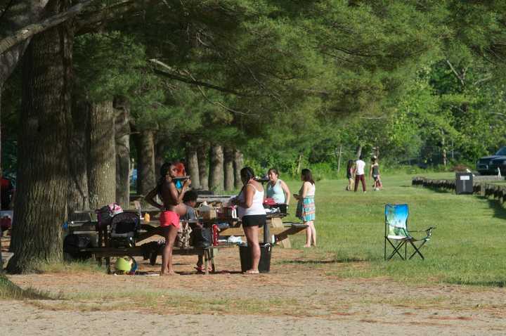 Indian Well State Park in Shelton is one of 22 in Connecticut where alcohol is banned.