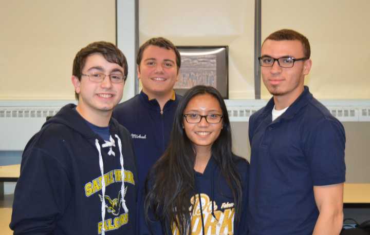 Saddle Brook High School students joined the school&#x27;s new Community Partnership Club to give back to the community.