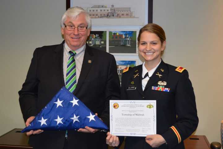 Soldier Returns From Afghanistan Armed With Gift For Mahwah