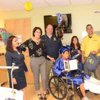 Injured Hackensack High School Student Gets Hospital Graduation Surprise