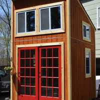 <p>Chestnut Ridge teen builds tiny house for good.</p>