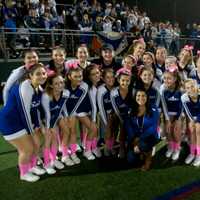 <p>Hen Hud&#x27;s cheerleaders at Friday night&#x27;s game.</p>