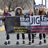 <p>The Irish dancers from The Jig Factory in Ridgewood were all smiles.</p>