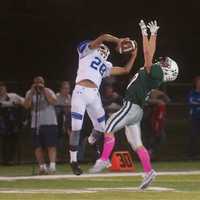 <p>Hendrick Hudson and Brewster squared off Friday night in the Class A playoff quarterfinals at Brewster.</p>