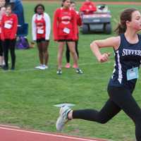 <p>A Suffern runner competes in the 400.</p>