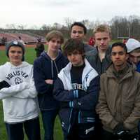 <p>Members of the Suffern Track and field team at Wednesday&#x27;s meet.</p>