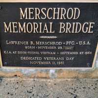 <p>Plaque on the Main Street bridge in New Milford.</p>