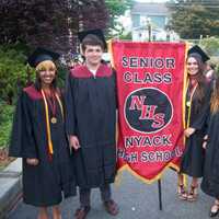 <p>Nyack High School toasted the Class of 2016 Thursday evening at a commencement ceremony at MacCalman Field.</p>