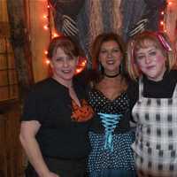 <p>Some of the staff at Smalley Inn in costume for Halloween.</p>