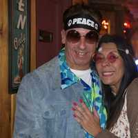 <p>Guests in costume at Smalley&#x27;s Halloween party.</p>