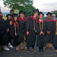 <p>Nyack High School toasted the Class of 2016 Thursday evening at a commencement ceremony at MacCalman Field.</p>