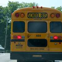 <p>A school bus in Somers.</p>