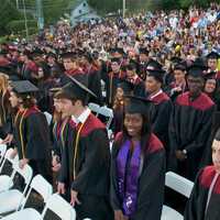 <p>Nyack High School toasted the Class of 2016 Thursday evening at a commencement ceremony at MacCalman Field.</p>