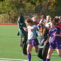 <p>The John Jay High girls soccer team lost to Somers in the sectional semifinals, closing their season at 10-5-1.</p>