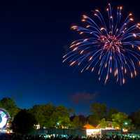 <p>Friday night&#x27;s fireworks display cap a night of fun at the Ridgefield Volunteer Fire Department&#x27;s annual carnival.</p>