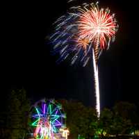 <p>Friday night&#x27;s fireworks display cap a night of fun at the Ridgefield Volunteer Fire Department&#x27;s annual carnival.</p>