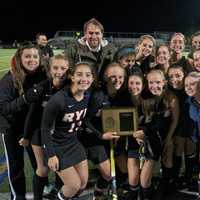 <p>No. 2 Rye faced No. 1 Lakeland in the Class B field hockey championship game Tuesday at Brewster High School.</p>