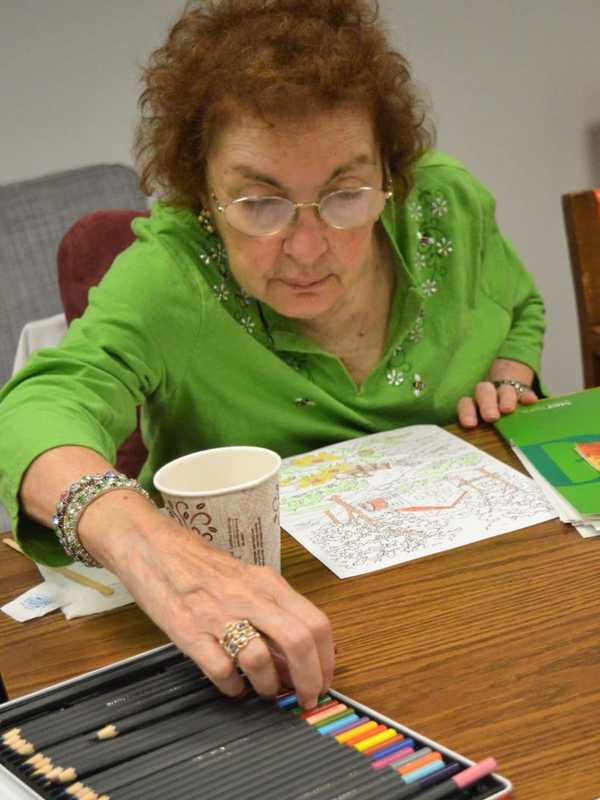 Color Them Curious: Bergen, Passaic Adults Rediscover Joy Of Coloring