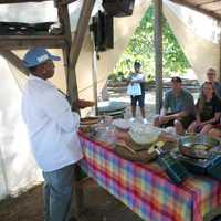 <p>Learning to cook with corn.</p>