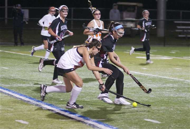 No. 1 Mamaroneck took on No.2 Scarsdale Tuesday in the Class A championship game at Brewster High.