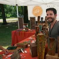 <p>Norwalk holds its fourth annual Art Festival over the weekend at Mathews Park, with nice crowds strolling the grounds to view art in a series of tents surrounding the Lockwood Mathews Mansion.</p>