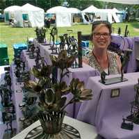 <p>Norwalk holds its fourth annual Art Festival over the weekend at Mathews Park, with nice crowds strolling the grounds to view art in a series of tents surrounding the Lockwood-Mathews Mansion.</p>