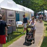 <p>Norwalk holds its fourth annual Art Festival over the weekend at Mathews Park, with nice crowds strolling the grounds to view art in a series of tents surrounding the Lockwood Mathews Mansion.</p>