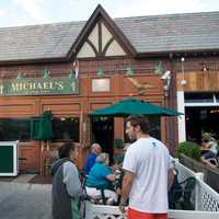 <p>Regulars at Michael&#x27;s Old Village Tavern gathered for one last time at the popular neighborhood spot before its closing.</p>