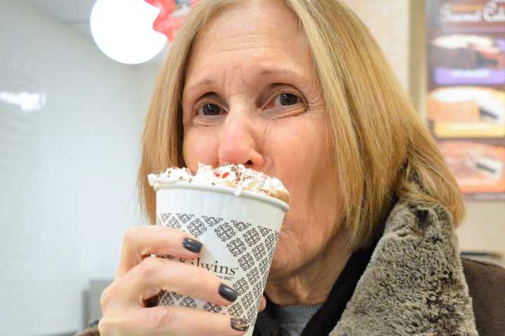Garfield Barista Makes Peppermint Patty Latte For Holidays