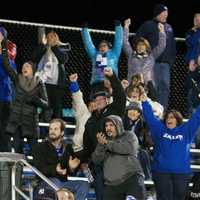 <p>Woodlands and Dobbs Ferry battled in the Class C championship game Friday at Mahopac High School, with Dobbs hanging on to win its second straight title.</p>