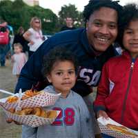 <p>Big crowds packed the Poughkeepsie waterfront Saturday night for the city&#x27;s Independence Day celebration.</p>