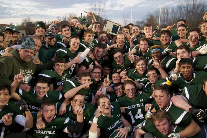 Pleasantville Football Team Survives Late Scare, Tops Westlake For B Title