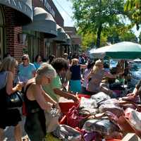 <p>Visitors found great deals, food and entertainment at Sales Days.</p>