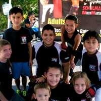 <p>Kids and adults found plenty to do and see at Mount Kisco Sale Days. Kids from Schulman&#x27;s Mixed Martial Arts pose for a photo here.</p>