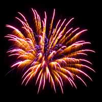 <p>East Fishkill residents celebrated the Fourth of July with a fireworks display Sunday night at the East Fishkill Rec.</p>