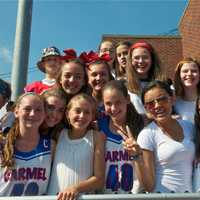 <p>Carmel fans got a great show Saturday, as the Rams won big win over Ramapo.</p>