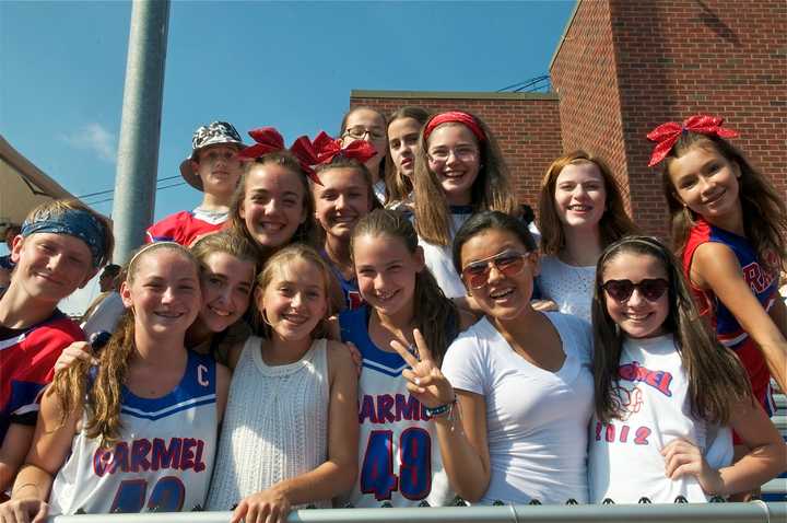 Carmel fans got a great show Saturday, as the Rams won big win over Ramapo.